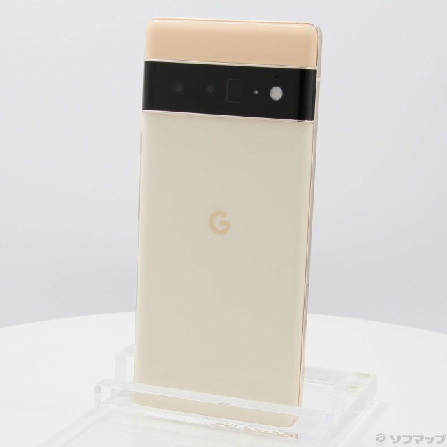 (中古)GOOGLE Google Pixel 6 Pro 128GB ソータサニー GF5KQ SIMフリー(344-ud)