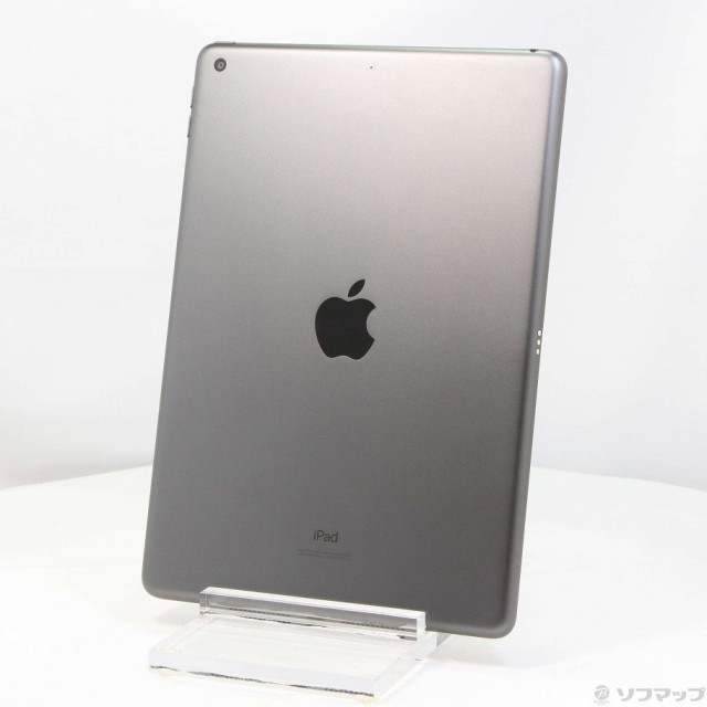 (中古)Apple iPad 第7世代 128GB スペースグレイ MW772J/A Wi-Fi(371-ud)