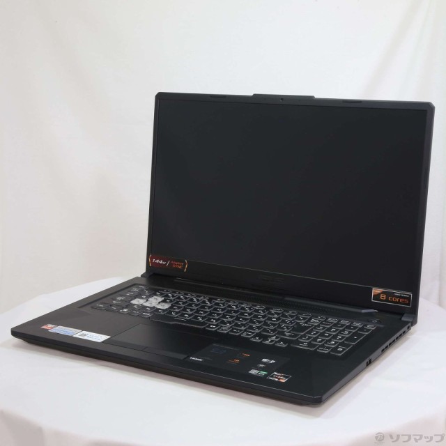 (中古)ASUS ASUS TUF Gaming A17 FA706QM FA706QM-R7R3060G エクリプスグレー (Windows 10)(305-ud)