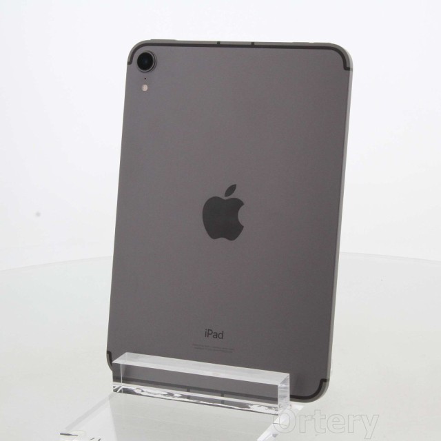 (中古)Apple iPad mini 第6世代 256GB スペースグレイ MK8F3J/A SIMフリー(198-ud)