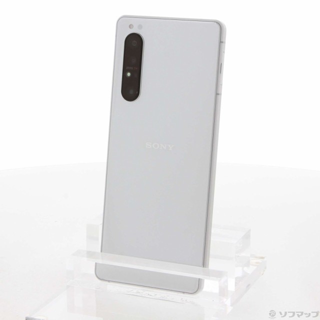 (中古)SONY Xperia 1 II 256GB ホワイト XQ-AT42 SIMフリー(344-ud)