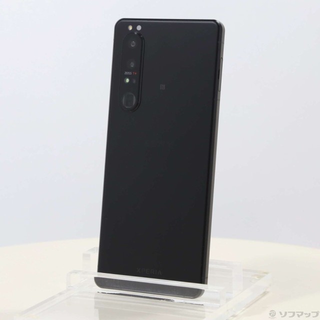 (中古)SONY Xperia 1 III 512GB フロストブラック XQ-BC42 SIMフリー(258-ud)