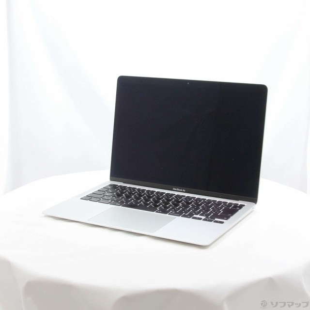 (中古)Apple MacBook Air 13.3-inch Late 2020 MGN93J/A Apple M1 8コアCPU_7コアGPU 8GB SSD256GB シルバー (12.4 Monterey)(349-ud)