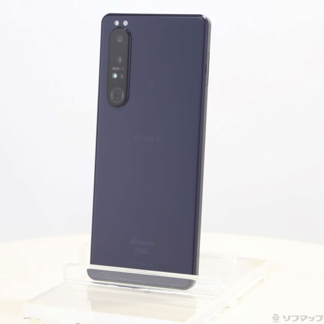 (中古)SONY Xperia 1 III 256GB フロストパープル SO-51B docomoロック解除SIMフリー(262-ud)