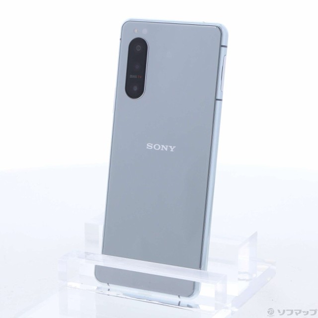 (中古)SONY Xperia 5 II 256GB グレー XQ-AS42 SIMフリー(352-ud)