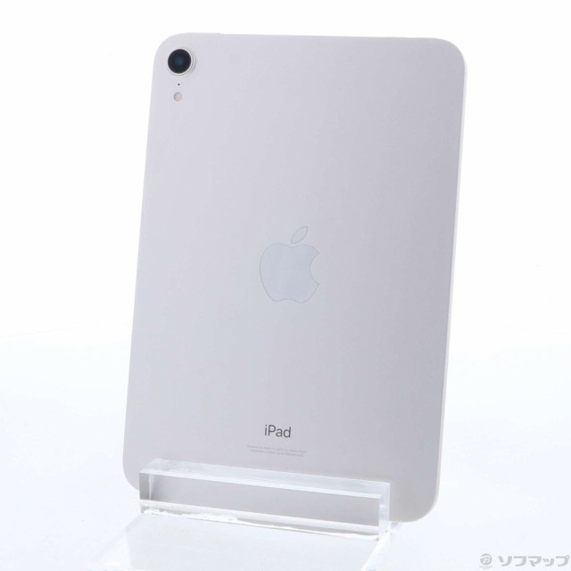 (中古)Apple iPad mini 第6世代 256GB スターライト MK7V3J/A Wi-Fi(344-ud)