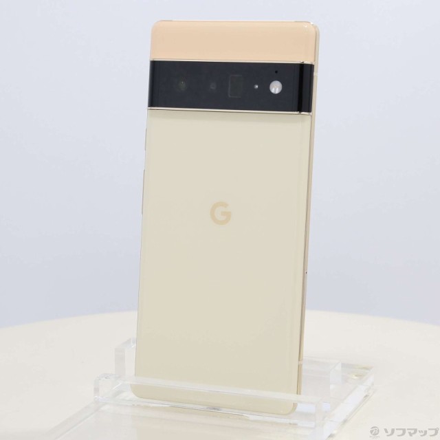 (中古)GOOGLE Google Pixel 6 Pro 128GB ソータサニー GF5KQ SIMフリー(344-ud)