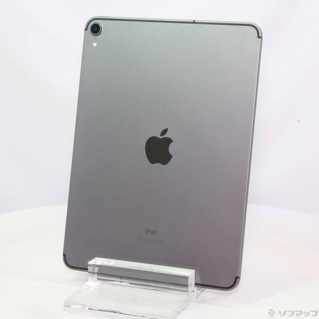 (中古)Apple iPad Pro 11インチ 256GB スペースグレイ MU102J/A docomoロック解除SIMフリー(352-ud)