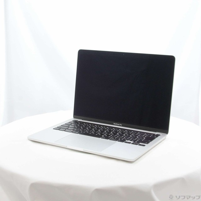 (中古)Apple MacBook Pro 13.3-inch Mid 2020 MXK72J/A Core_i5 1.4GHz 8GB SSD512GB シルバー (10.15 Catalina)(247-ud)