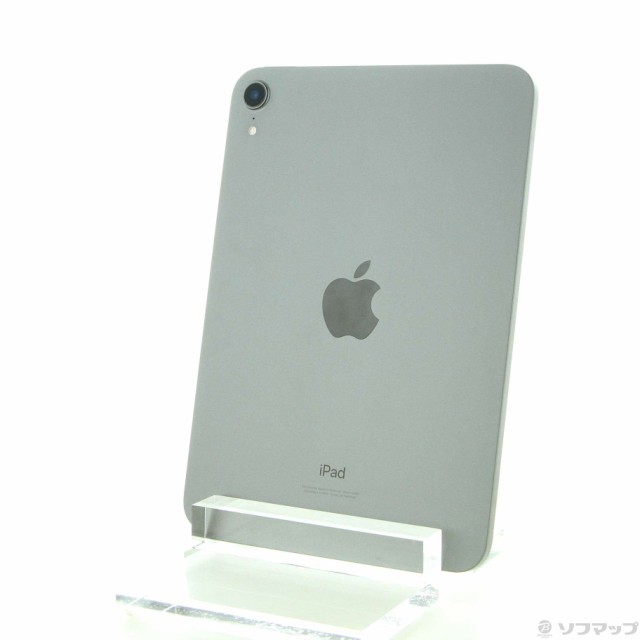 (中古)Apple iPad mini 第6世代 64GB スペースグレイ MK7M3J/A Wi-Fi(258-ud)