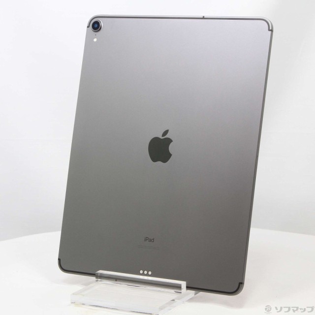 (中古)Apple iPad Pro 12.9インチ 第3世代 256GB スペースグレイ MTHV2J/A SIMフリー(368-ud)