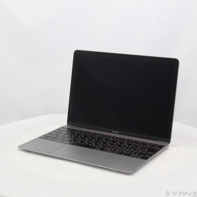 (中古)Apple MacBook 12-inch Early 2016 MLH82J/A Core_m5 1.2GHz 8GB SSD512GB スペースグレイ (10.15 Catalina)(251-ud)