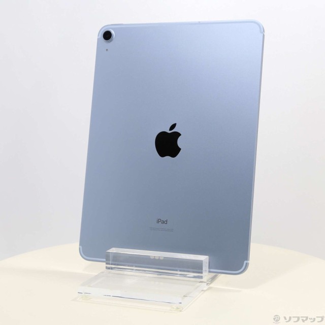 (中古)Apple iPad Air 第4世代 256GB スカイブルー MYH62J/A SIMフリー(198-ud)