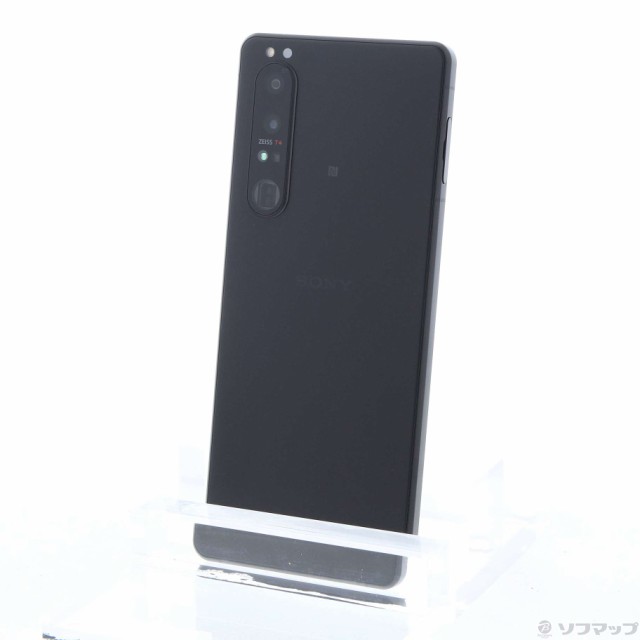 (中古)SONY Xperia 1 III 512GB フロストブラック XQ-BC42 SIMフリー(295-ud)