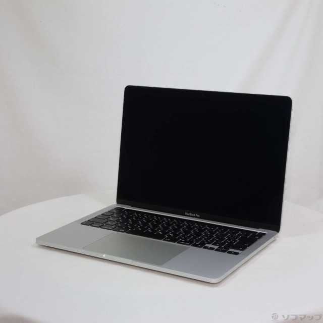 (中古)Apple MacBook Pro 13.3-inch Late 2020 MYDC2J/A Apple M1 8コアCPU_8コアGPU 8GB SSD512GB シルバー (macOS v11.6.7)(348-ud)