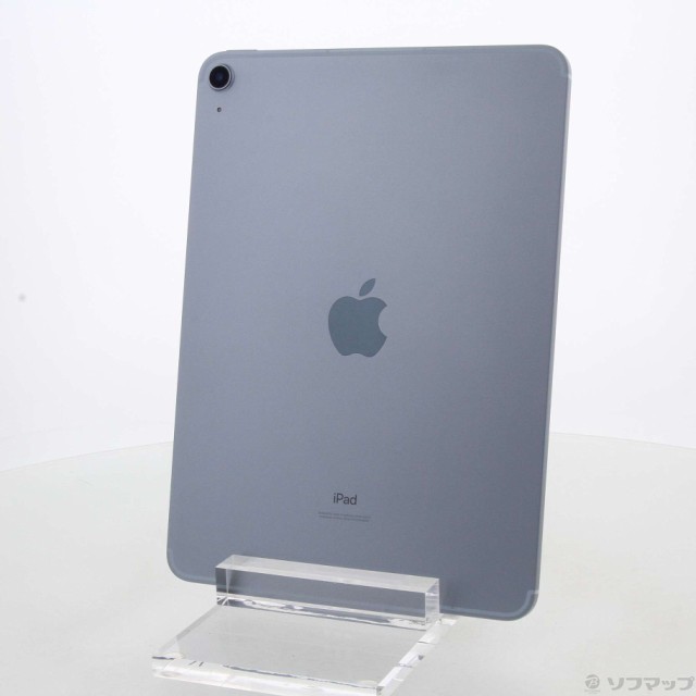 (中古)Apple iPad Air 第4世代 64GB スカイブルー MYH02J/A SIMフリー(348-ud)