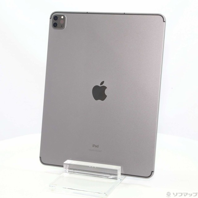 (中古)Apple iPad Pro 12.9インチ 第5世代 1TB スペースグレイ MHRA3J/A SIMフリー(344-ud)