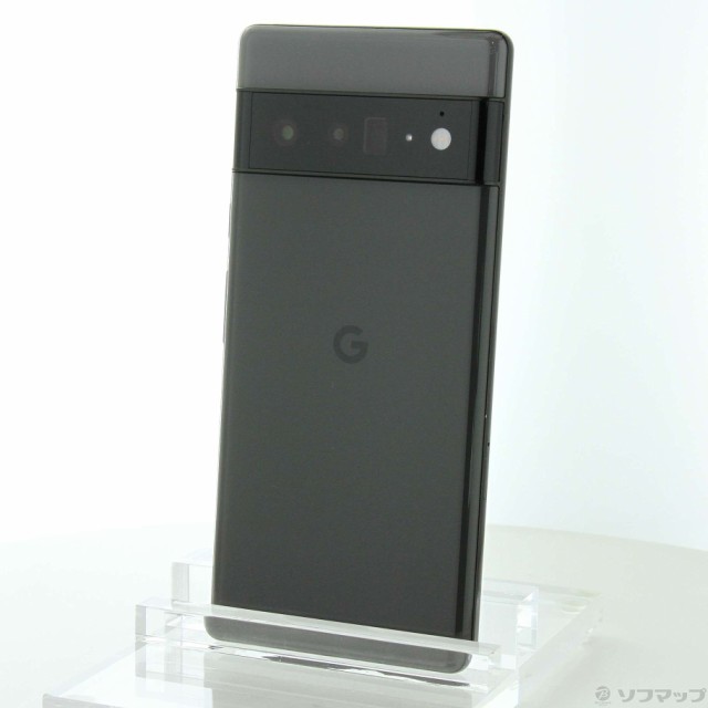 (中古)GOOGLE Google Pixel 6 Pro 256GB ストーミーブラック GF5KQ SIMフリー(262-ud)