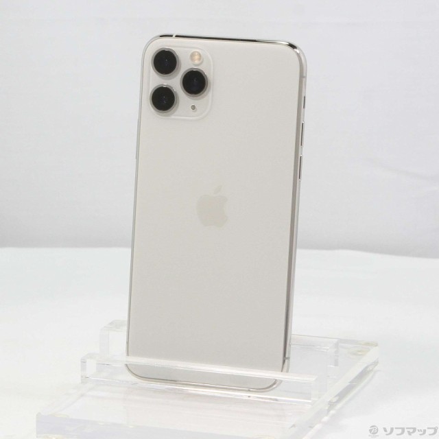 (中古)Apple iPhone11 Pro 256GB シルバー MWC82J/A SoftBank(198-ud)