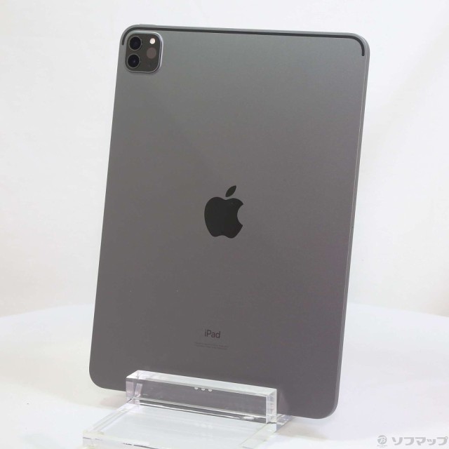 (中古)Apple iPad Pro 11インチ 第3世代 128GB スペースグレイ MHQR3J/A Wi-Fi(258-ud)