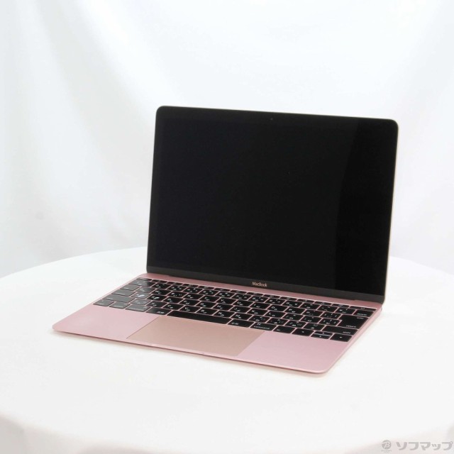 (中古)Apple MacBook 12-inch Early 2016 MMGL2J/A Core_m3 1.1GHz 8GB SSD256GB ローズゴールド (10.15 Catalina)(276-ud)