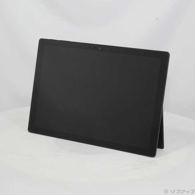 (中古)Microsoft (展示品) Surface Pro7 (Core i5/8GB/SSD256GB) PUV-00027 ブラック (Windows 10)(344-ud)