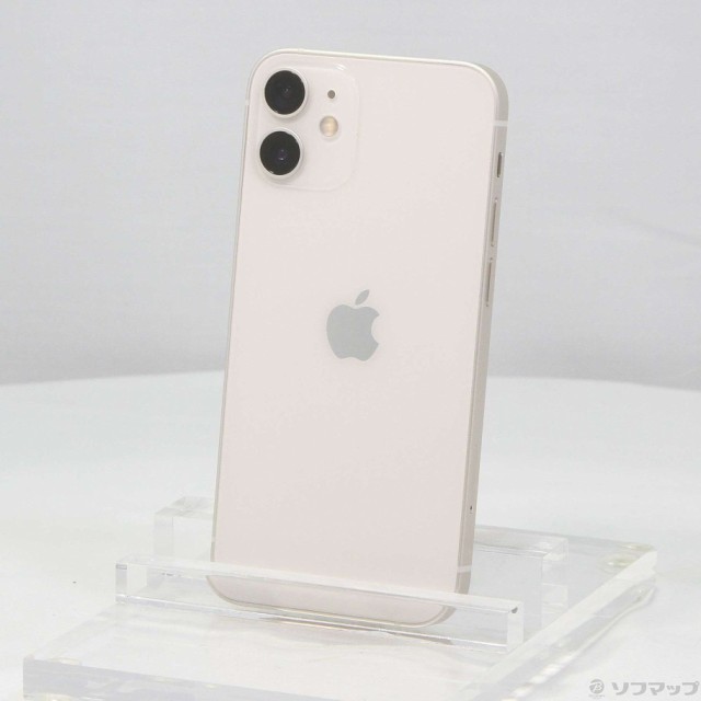 (中古)Apple iPhone12 mini 64GB ホワイト MGA63J/A SIMフリー(198-ud)