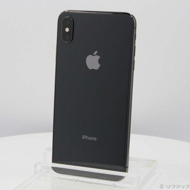 (中古)Apple iPhoneXS Max 256GB スペースグレイ NT6U2J/A SIMフリー(344-ud)