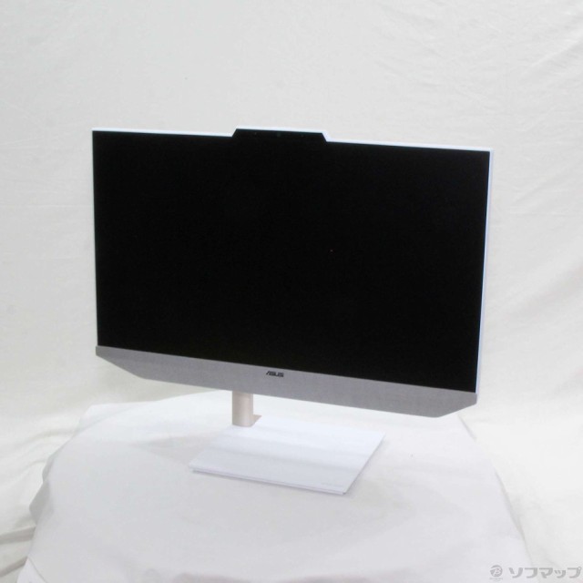 (中古)ASUS (展示品) Zen AiO 24 A5401 A5401W-R75700BP ホワイト (Windows 10)(344-ud)