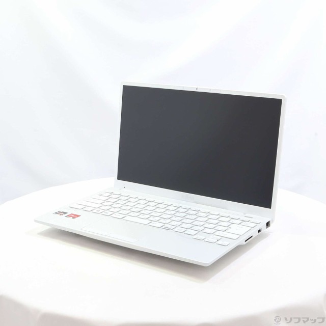 (中古)FUJITSU (展示品) LIFEBOOK UH75/E3 FMVU75E3WB シルバーホワイト (Windows 10)(348-ud)