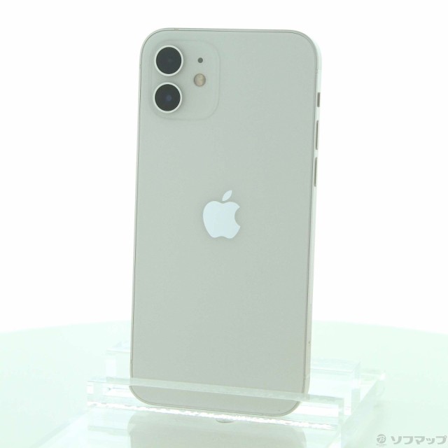 (中古)Apple iPhone12 64GB ホワイト MGHP3J/A SIMフリー(348-ud)