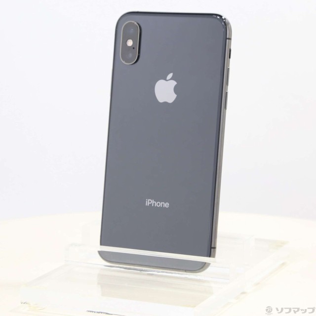 (中古)Apple iPhoneXS 256GB スペースグレイ MTE02J/A SIMフリー(349-ud)