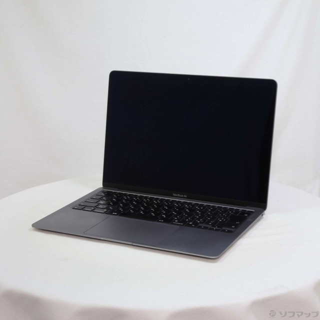 (中古)MacBook Air 13.3-inch Late 2020 MGN63J/A M1 8コアCPU_7コアGPU 8GB SSD256GB スペースグレイ (12.4 Monterey)(262-ud)