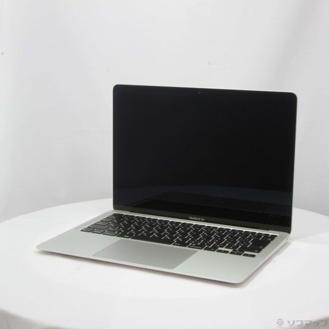 (中古)Apple MacBook Air 13.3-inch Late 2020 MGN93J/A Apple M1 8コアCPU_7コアGPU 8GB SSD256GB シルバー (12.4 Monterey)(305-ud)