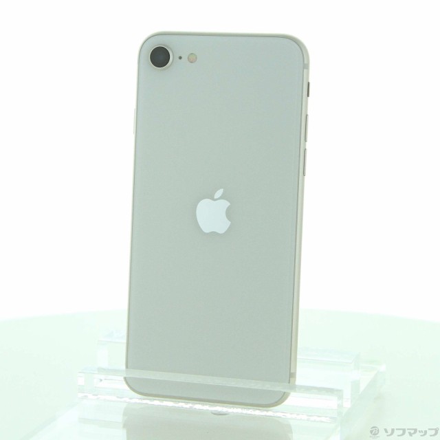 中古)Apple iPhone SE 第3世代 64GB スターライト MMYD3J/A SIMフリー 