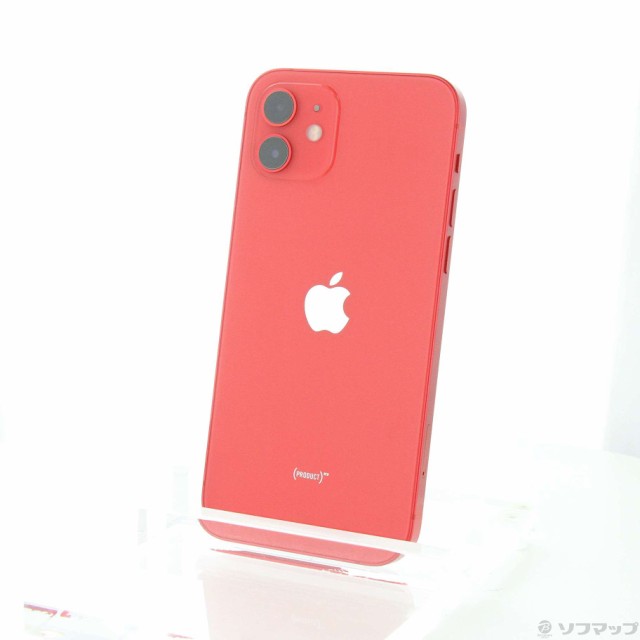 (中古)Apple iPhone12 128GB プロダクトレッド MGHW3J/A SIMフリー(297-ud)