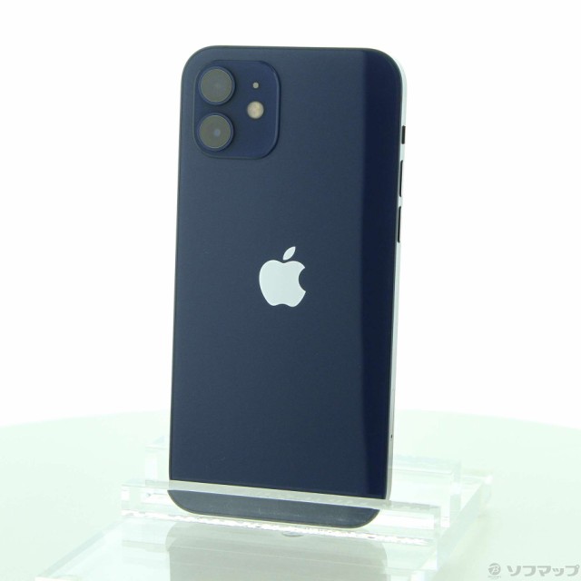 (中古)Apple iPhone12 128GB ブルー MGHX3J/A SIMフリー(198-ud)