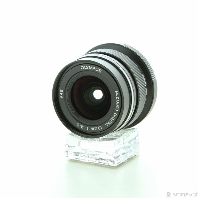 (中古)OLYMPUS M.ZUIKO DIGITAL ED 12mm F2.0 ブラック(344-ud)