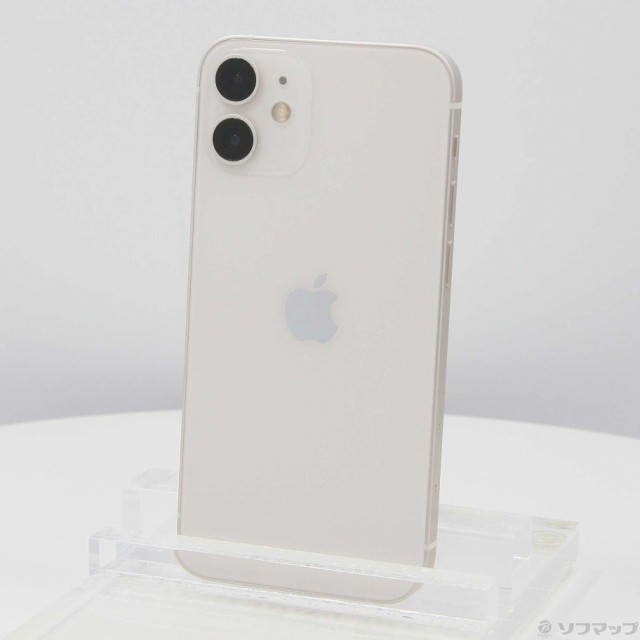 (中古)Apple iPhone12 mini 64GB ホワイト MGA63J/A SIMフリー(269-ud)