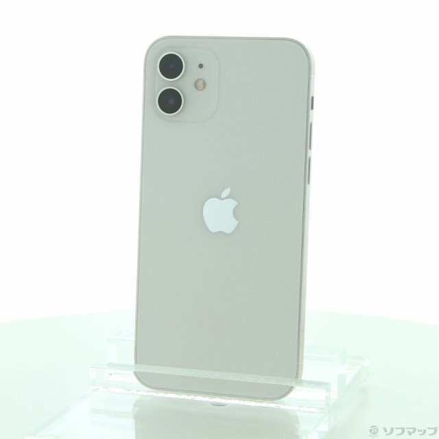 (中古)Apple iPhone12 64GB ホワイト MGHP3J/A SIMフリー(198-ud)