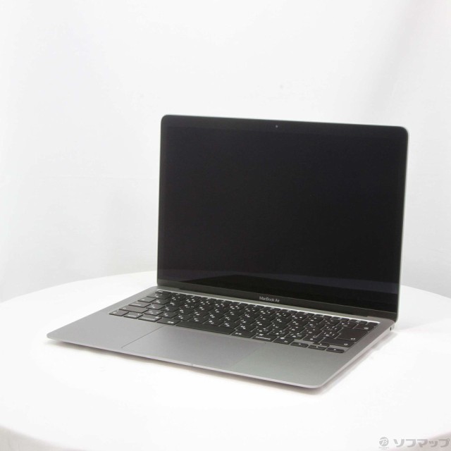 (中古)MacBook Air 13.3-inch Late 2020 MGN63J/A M1 8コアCPU_7コアGPU 8GB SSD256GB スペースグレイ (12.4 Monterey)(198-ud)