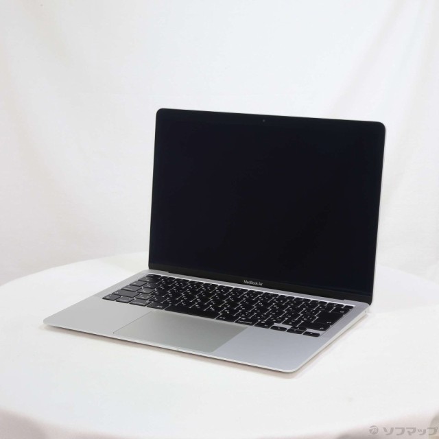 (中古)Apple MacBook Air 13.3-inch Late 2020 MGN93J/A Apple M1 8コアCPU_7コアGPU 8GB SSD256GB シルバー (12.4 Monterey)(305-ud)