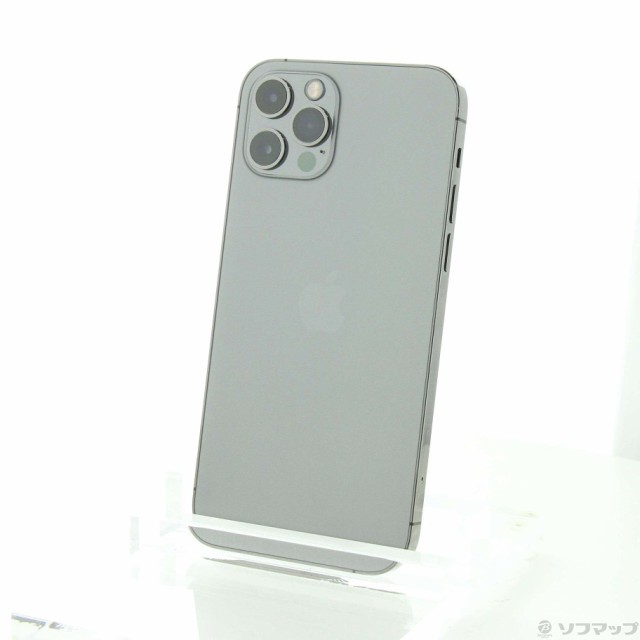 (中古)Apple iPhone12 Pro 512GB グラファイト MGMF3J/A SIMフリー(269-ud)