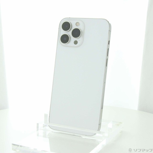 (中古)Apple iPhone13 Pro Max 1TB シルバー MLKH3J/A SIMフリー(258-ud)