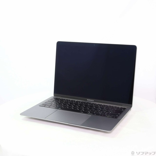 (中古)Apple MacBook Air 13.3-inch Late 2018 MRE82J/A Core_i5 1.6GHz 8GB SSD128GB スペースグレイ (10.15 Catalina)(371-ud)