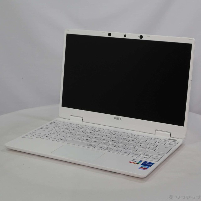 (中古)NEC (展示品) LaVie N12 PC-N1255BZW-2 パールホワイト (Windows 10)(295-ud)