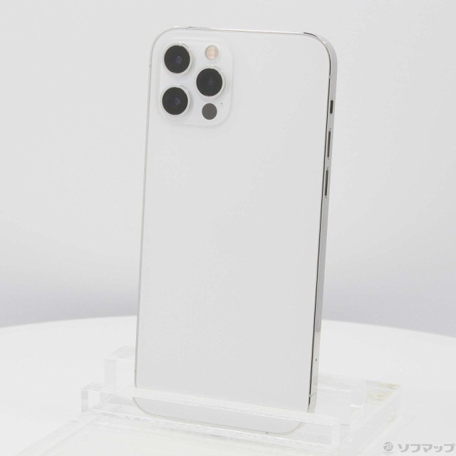 (中古)Apple iPhone12 Pro 256GB シルバー MGMA3J/A SIMフリー(258-ud)