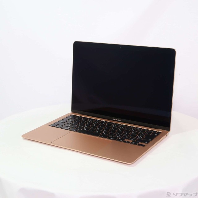 (中古)Apple MacBook Air 13.3-inch Late 2020 MGND3J/A Apple M1 8コアCPU_7コアGPU 8GB SSD256GB ゴールド (macOS v11.6.7)(198-ud)