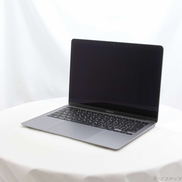 (中古)MacBook Air 13.3-inch Late 2020 MGN63J/A M1 8コアCPU_7コアGPU 8GB SSD256GB スペースグレイ (macOS v11.6.7)(305-ud)