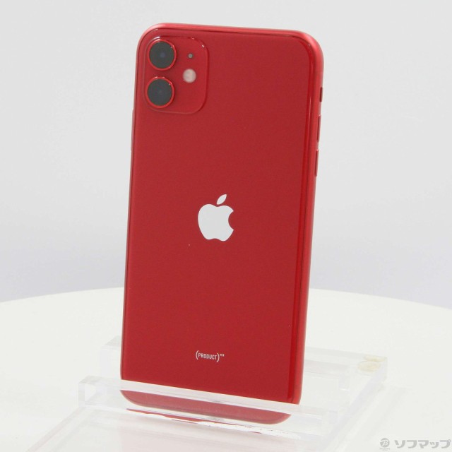 プッシュされた製品 iPhone 11 (PRODUCT)RED 128 GB Softbank dgipr